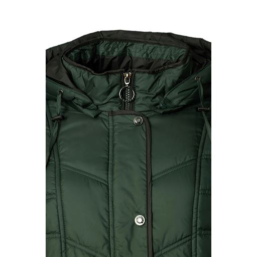 Windfield Hella Jakke, Bottlegreen/Black, 42