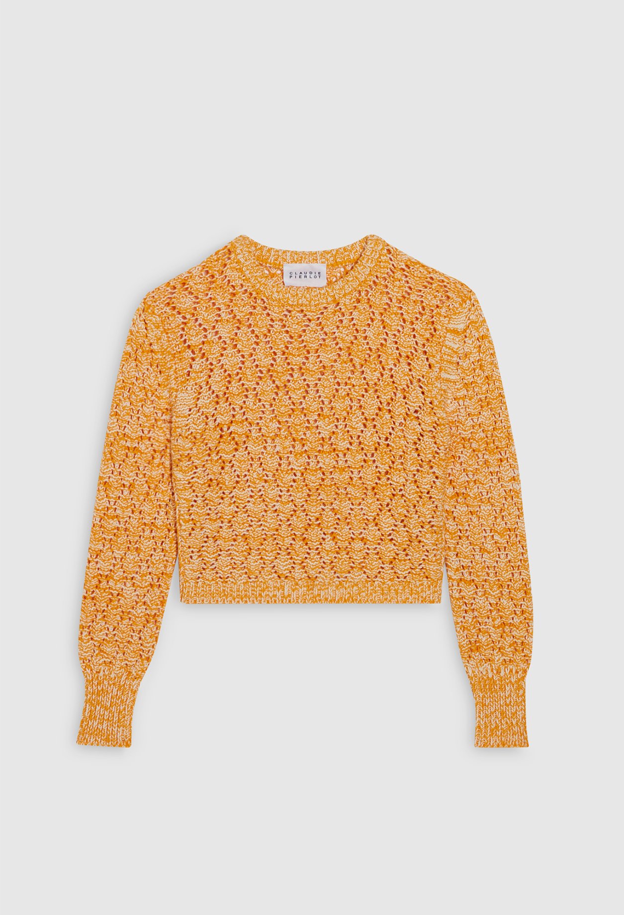 Pull en maille ajouree