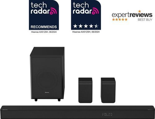 Hisense - Soundbar - 5.1.2 Kanaal - Dolby Atmos - Draadloze Achterluidsprekers