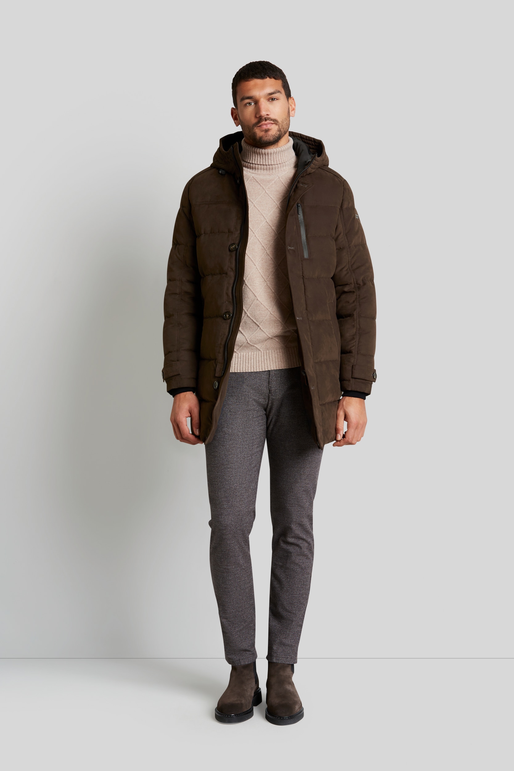 bugatti Parka mit Kapuze mit Kapuze