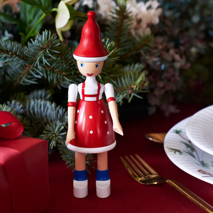 Kay Bojesen - Weihnachtsmädchen Lise, Buchenholz