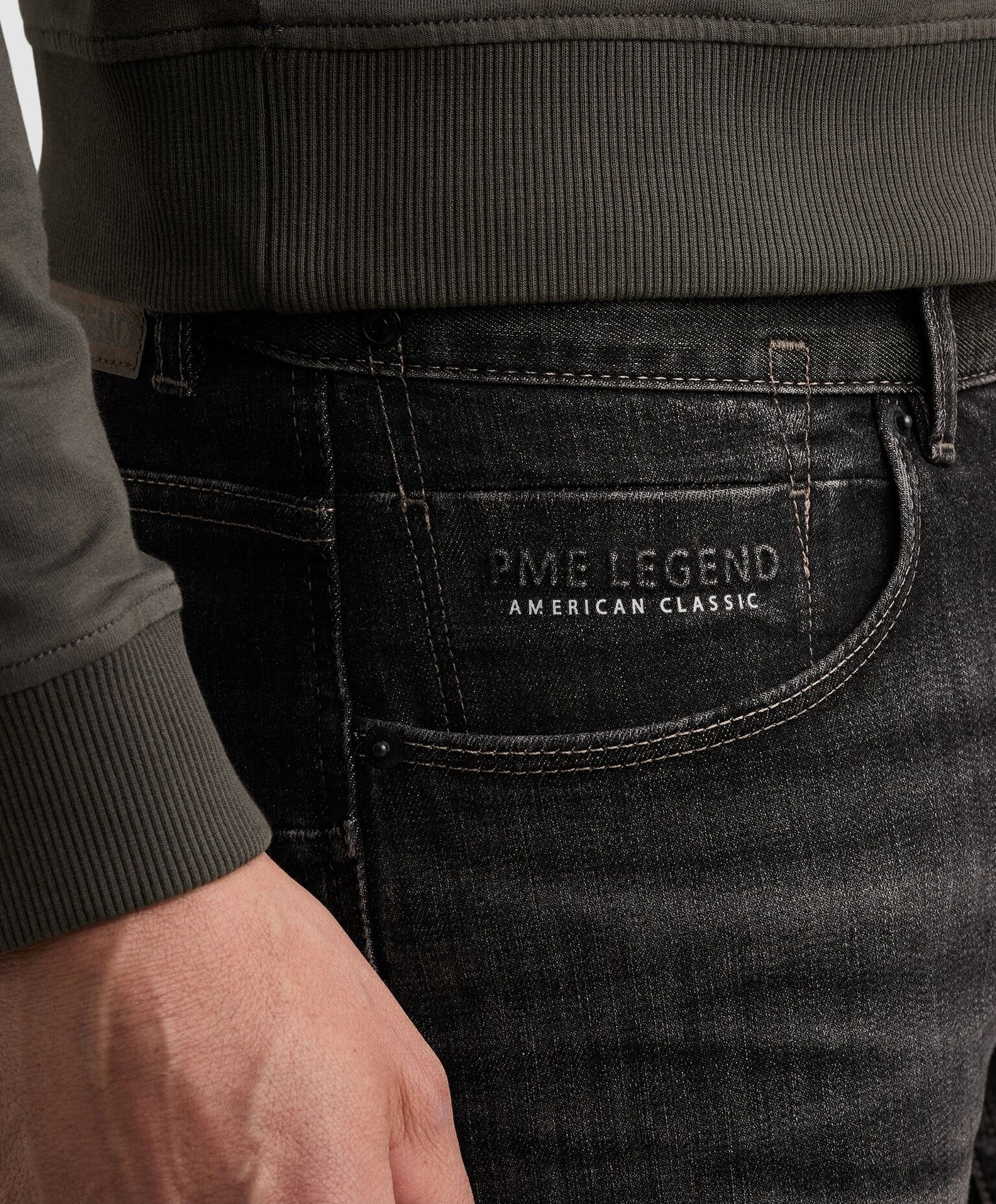 PME Legend PME LEGEND NIGHTFLIGHT JEANS ELEME heren jeans grijs