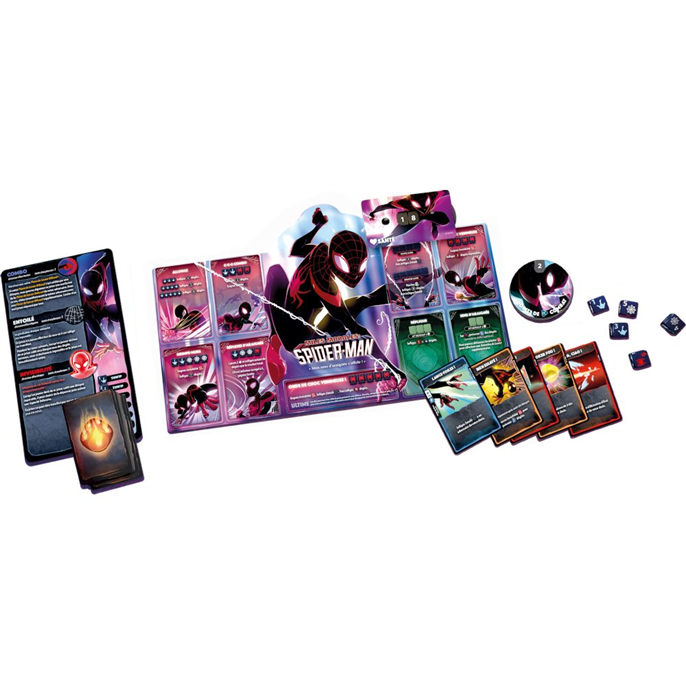 Dice Throne Marvel : Scarlet Witch, Thor, Loki, Spider-Man