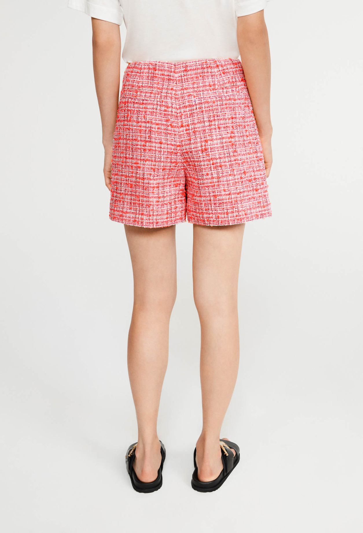Jupe-short en tweed