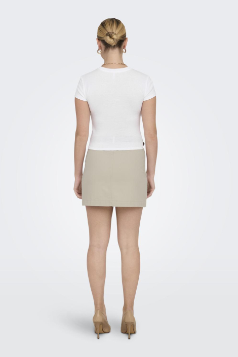 Only witte dames t-shirt