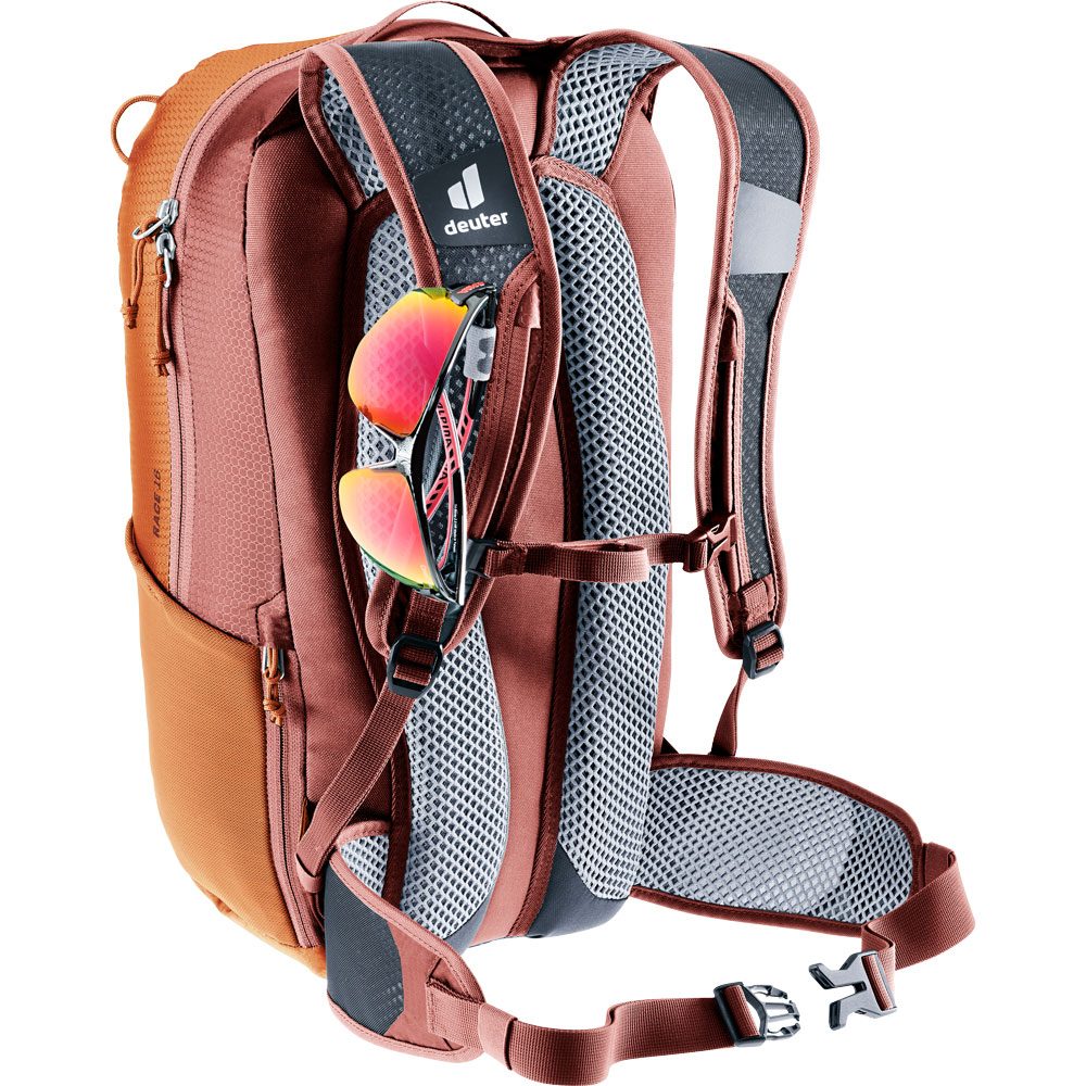 deuter Race 16l Bike Rucksack Damen chestnut redwood