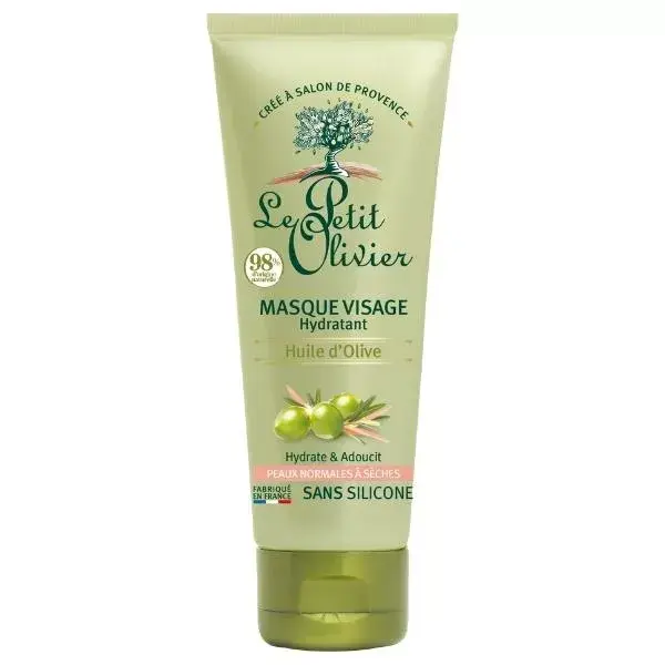 Le Petit Olivier - Máscara Facial Hidratante - Azeite de Oliva e Água de Rosas 75ml