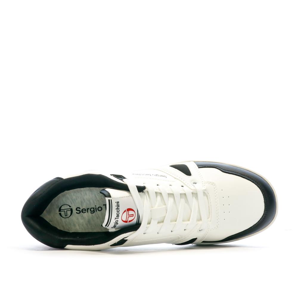 Sergio Tacchini Baskets Blanche/Noir/Rouge Homme Sergio TacchiniMilano