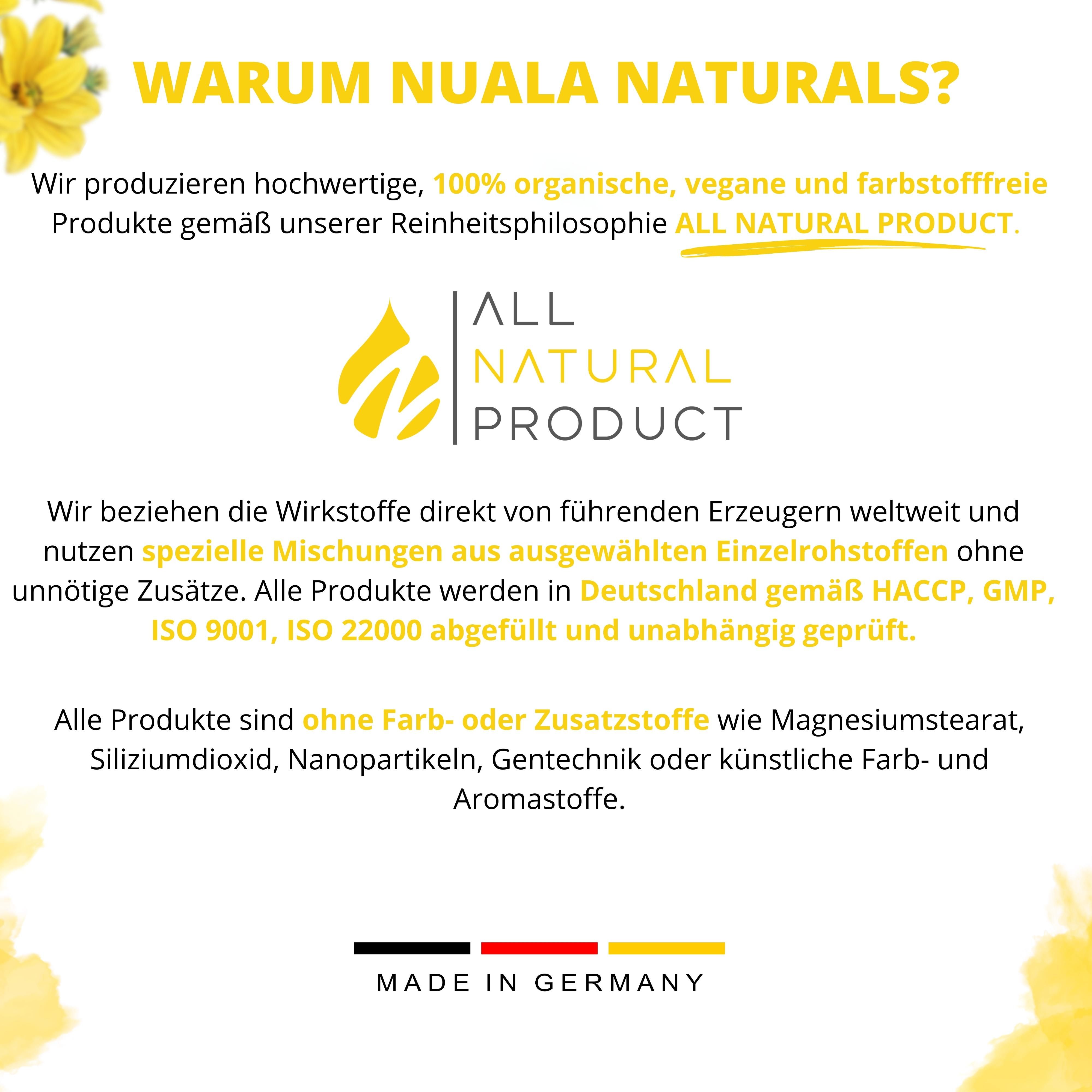 Nuala Naturals® - SONNENGLÜCK Johanniskraut Extrakt 12:1