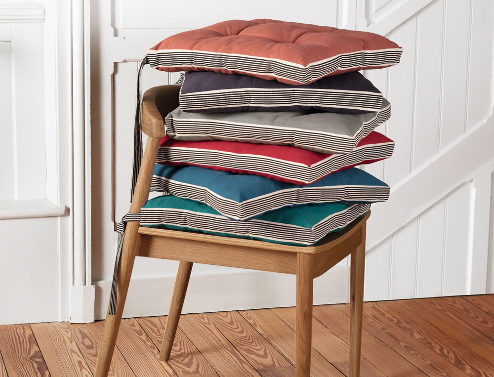 Lot de 2 galettes de chaises-Style graphique