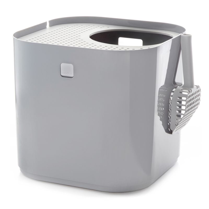 Maison de toilette Modko Modkat, blanc