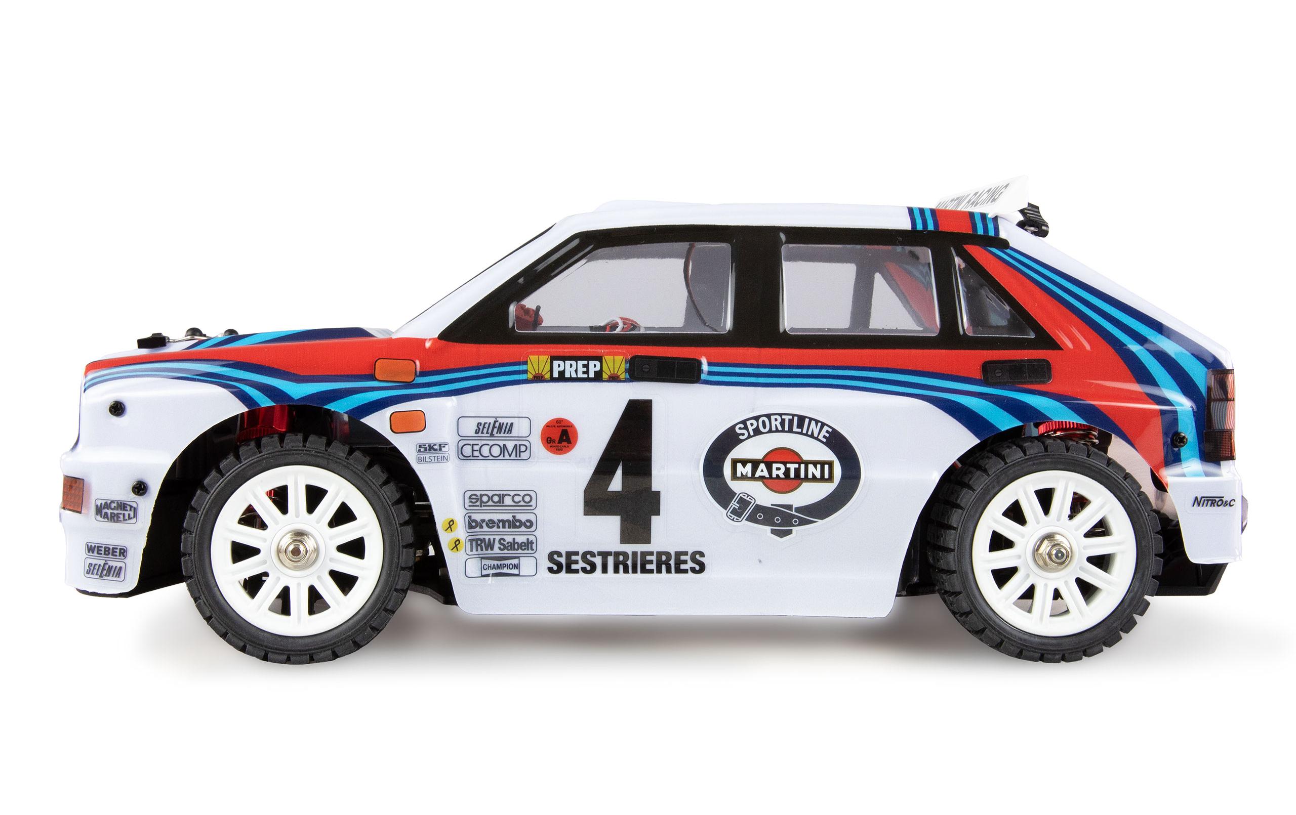 Rally Hyper Go Lancia Delta HF Integrale Brushless RTR, 1:14<br>Rally / Drift RC-Auto mit starkem Brushless Antrieb