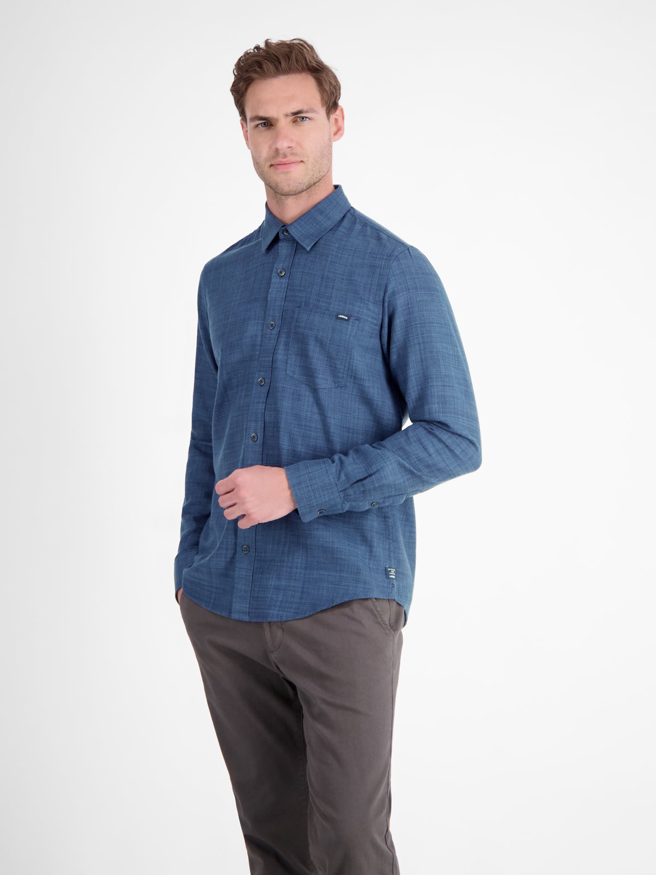 Herrenhemd, Fancy-Twill
