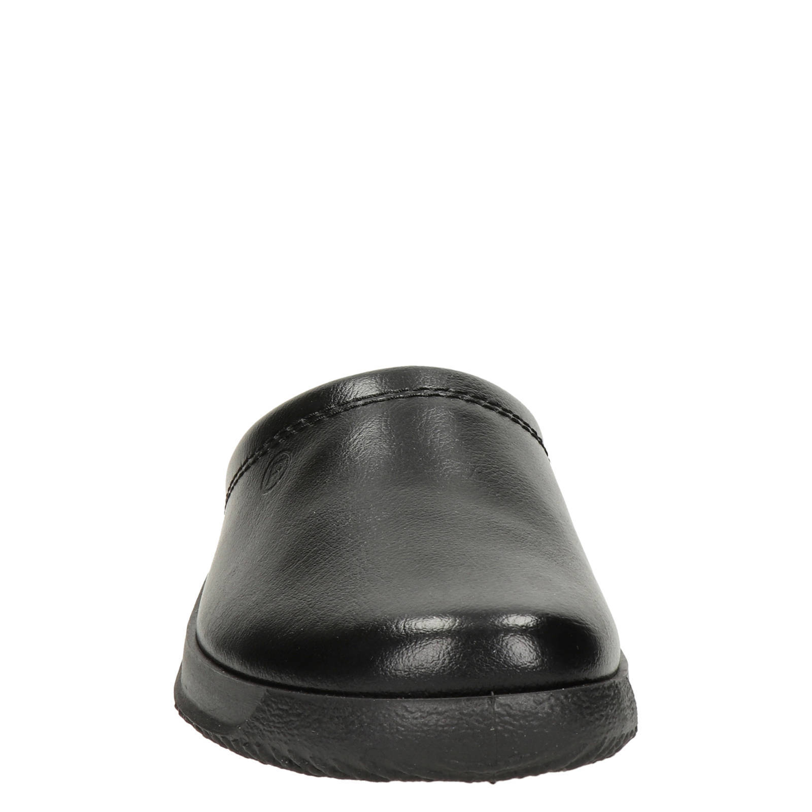 Rohde leren pantoffels zwart