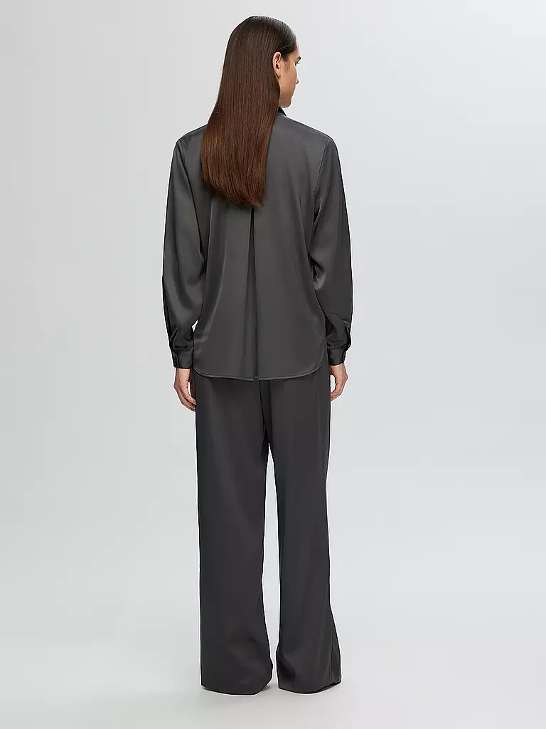 SELECTED FEMME Bluse  SLFLENA-FRANZISKA grau