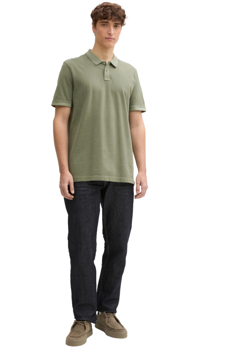Tom Tailor groene heren polo