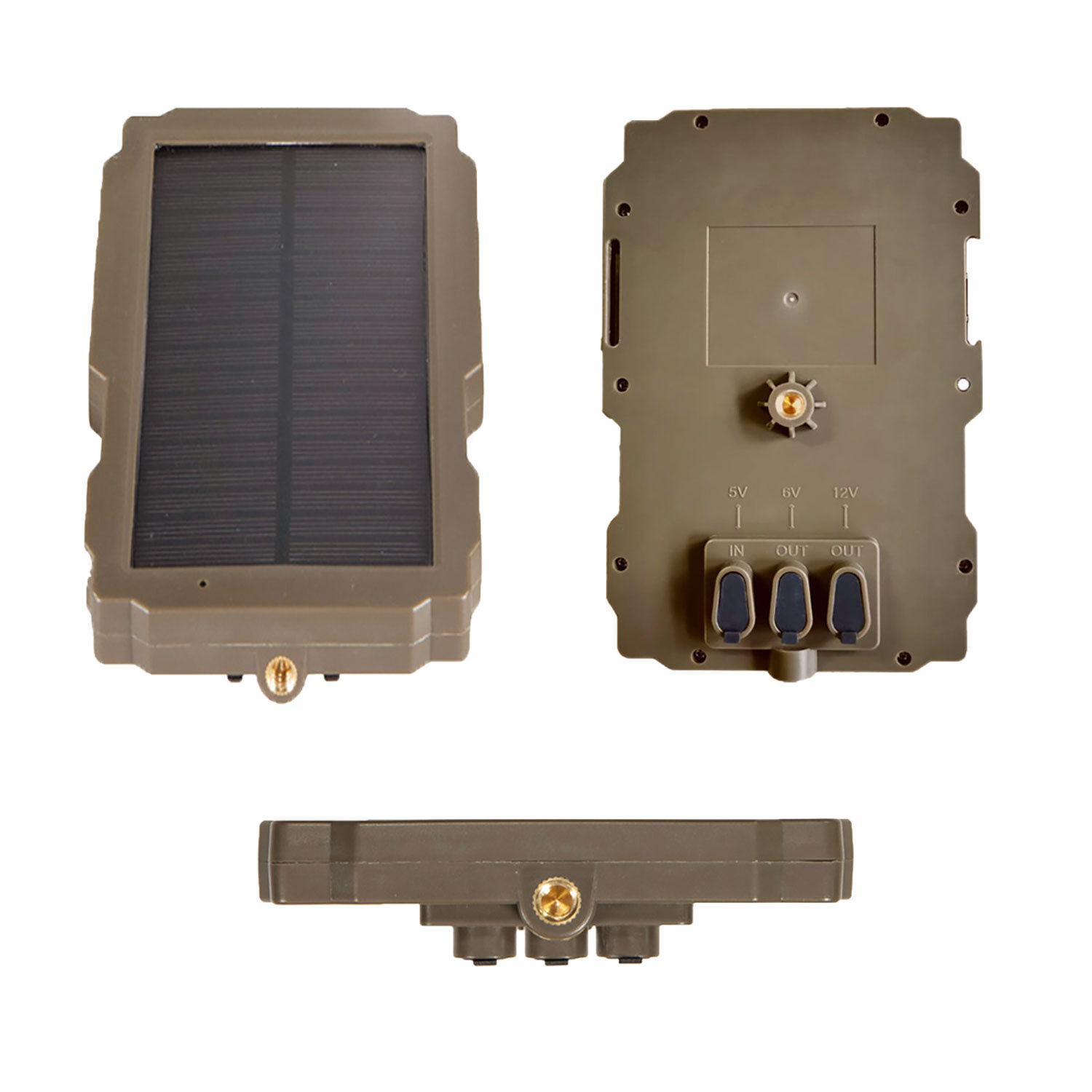 Solarpanel mit integriertem Akku
