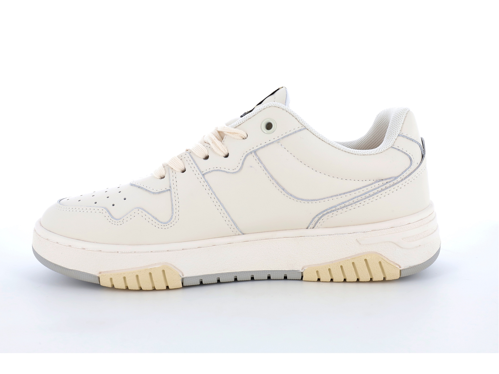 Safety jogger-589896 Cuir Blanc-Gris