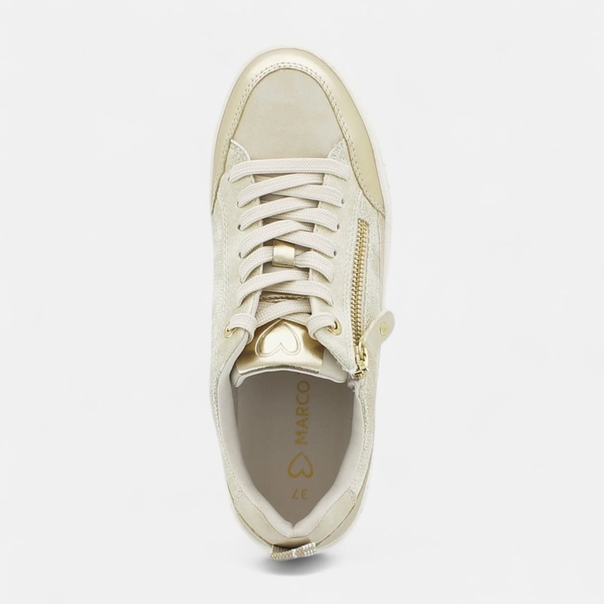 Baskets basses Femme beige