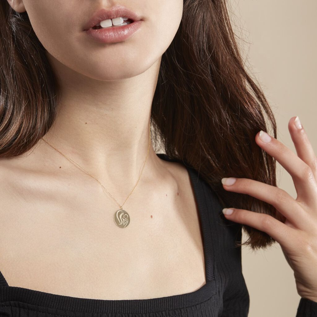 Collier Cobeia Maille Forcat Or Jaune
