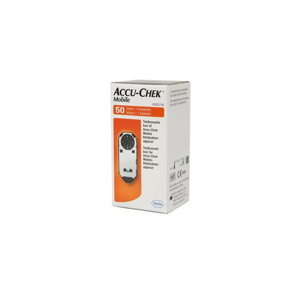Accu-Chek Mobile Testskassette Fastclix - 50 stk.