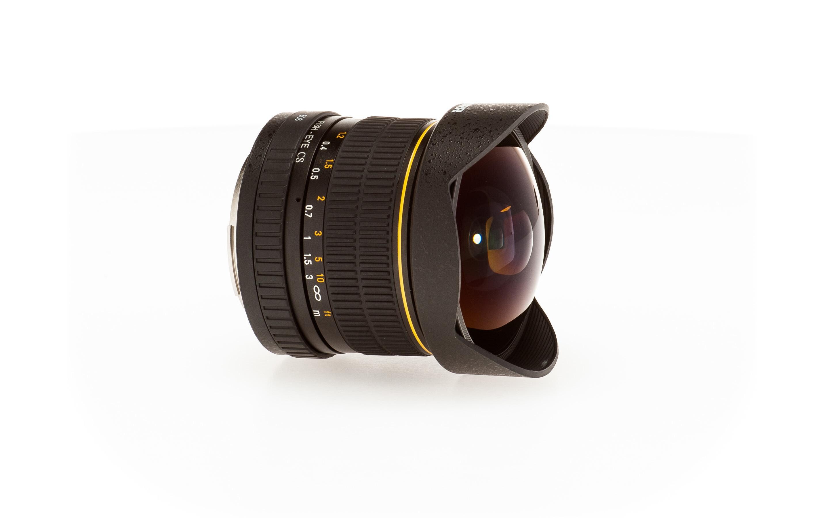 Festbrennweite 8mm F/3.5 – Canon EF-S<br>8 mm f/3.5
