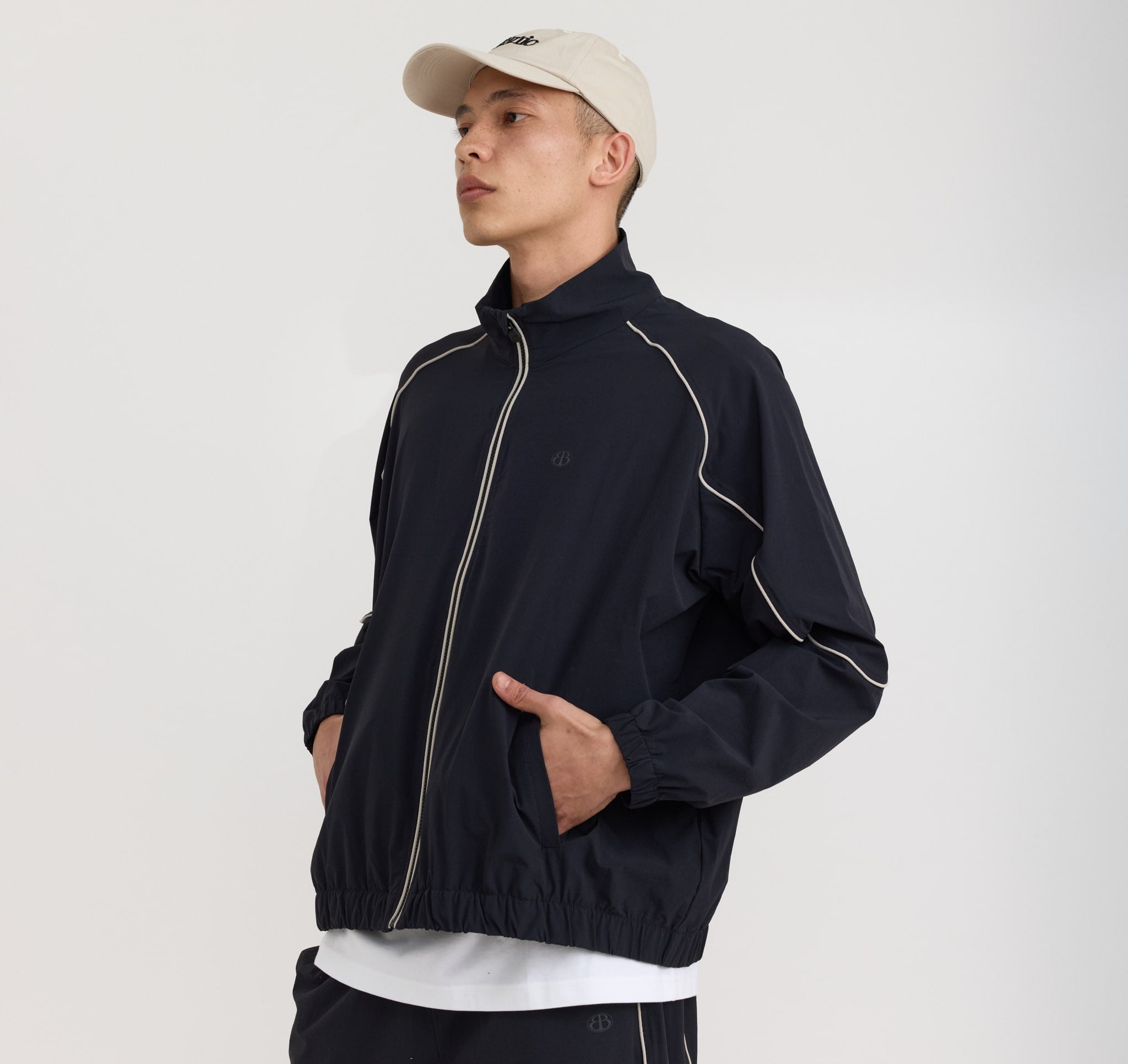RECYCLED NYLON<br>Track Jacket
