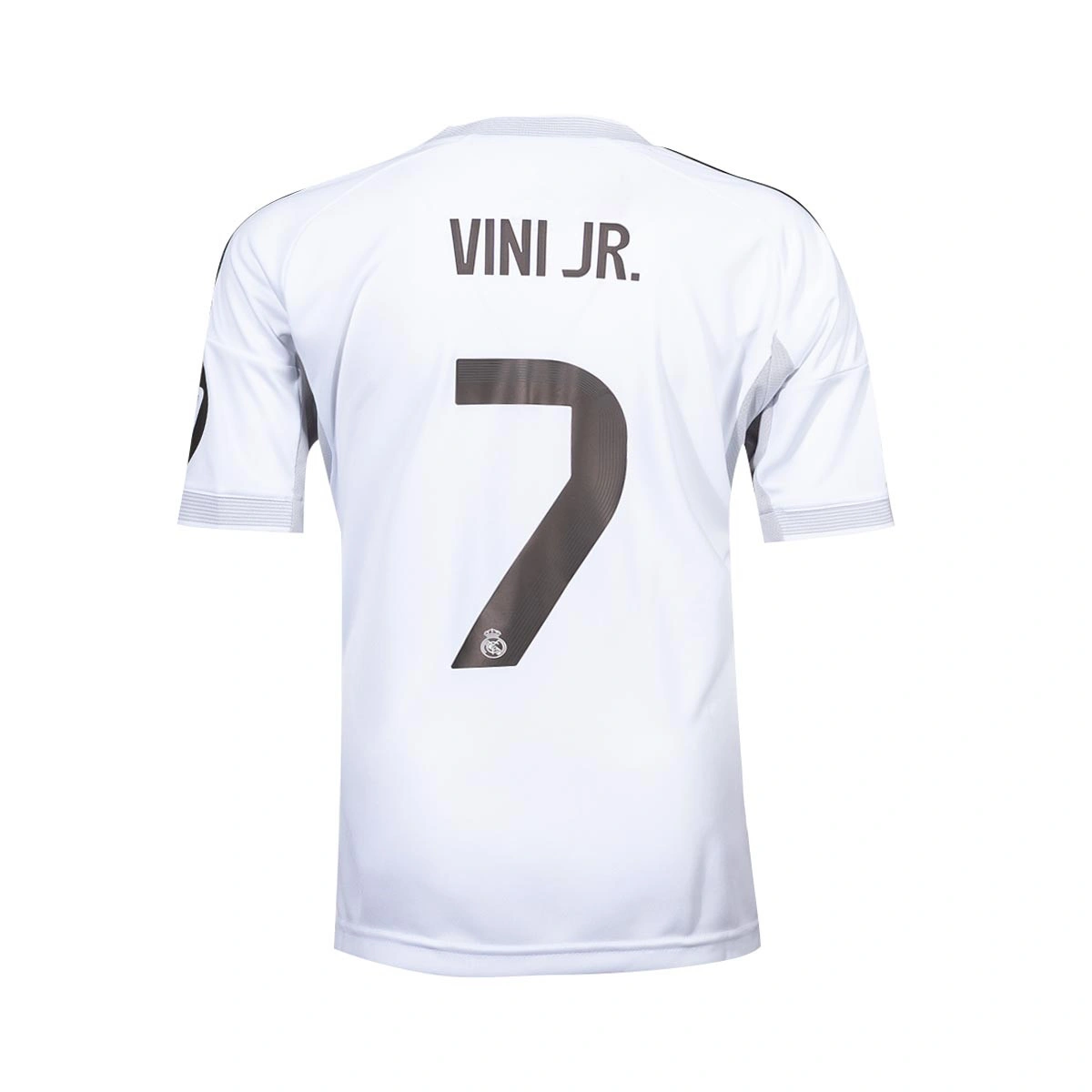 Camisola adidas Real Madrid Primeiro Equipamento 2025-2026 Criança Vini jr + Emblema