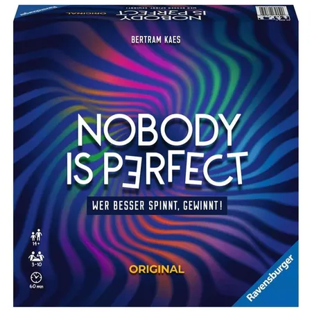 Ravensburger Nobody is perfect Original Wer besser spinnt, gewinnt!