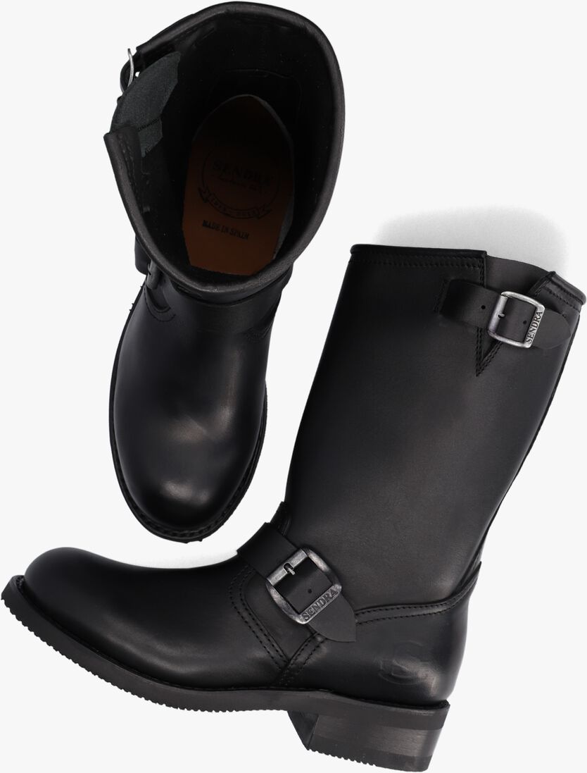 SENDRA zwarte sendra biker boots 2944