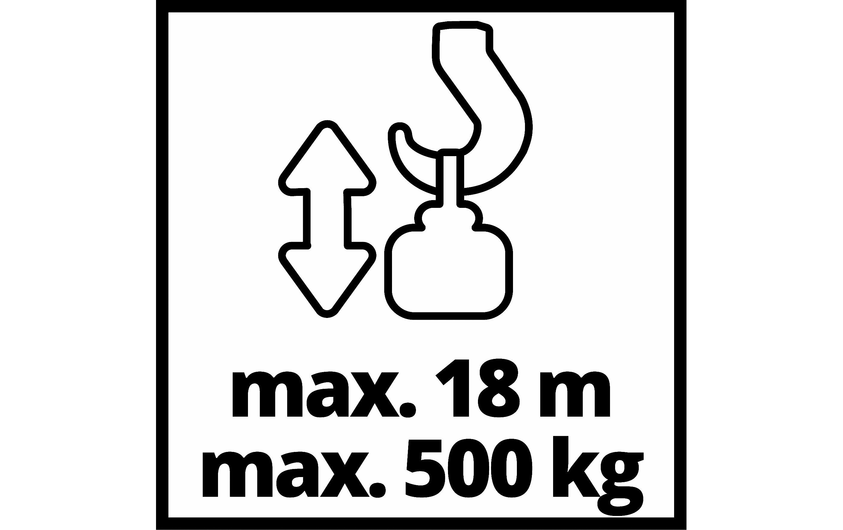 Seilhebezug TC-EH 1000, 1000 kg<br>Ermöglicht bequemes und schonendes Heben schwerer Lasten per Knopfdruck