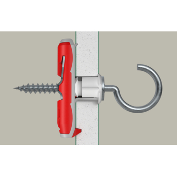 Fischer Hollewandplug DuoTec 10mm met schroefhaak 2 stuks