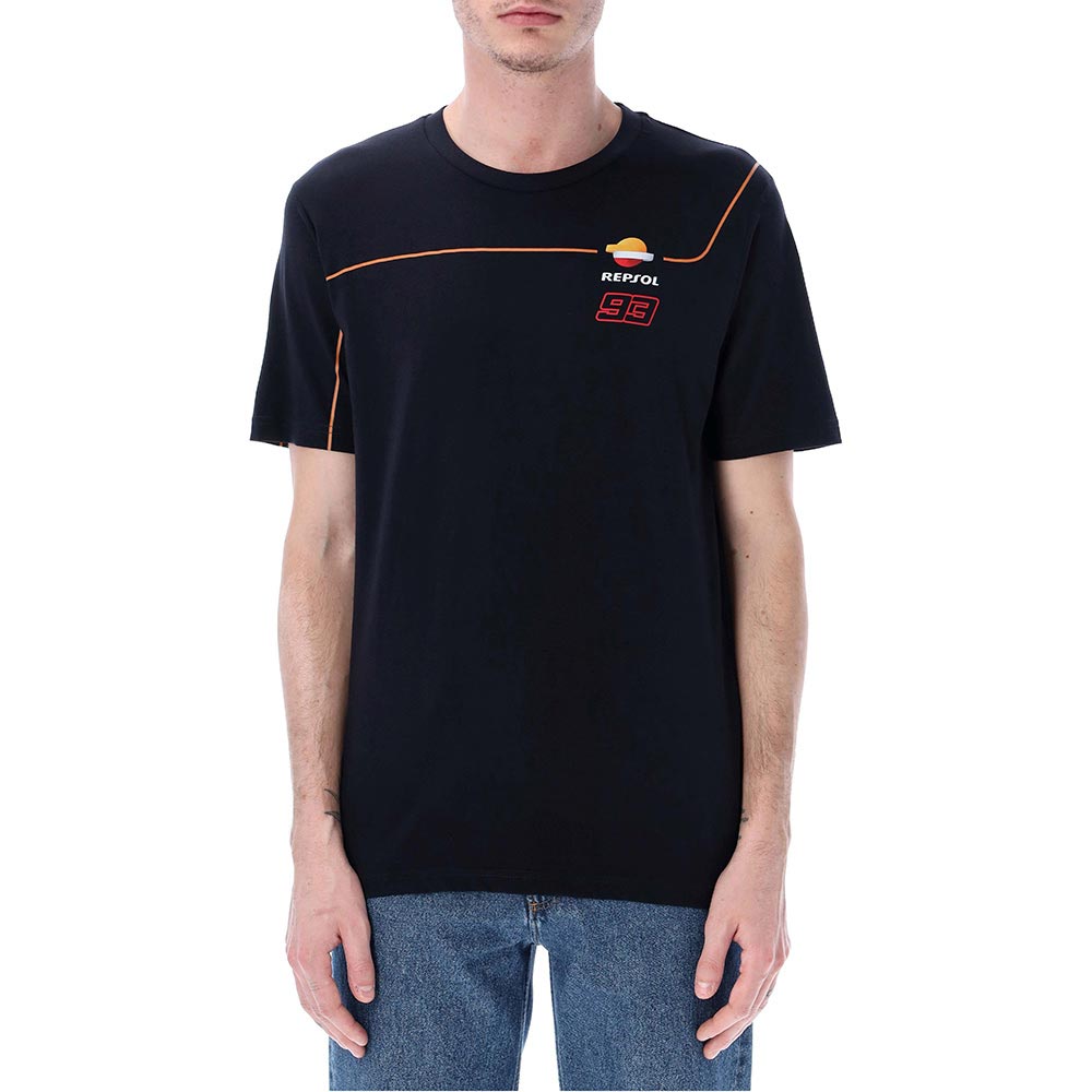 marc marquez - T-shirt Dual 93 Repsol Bleu
