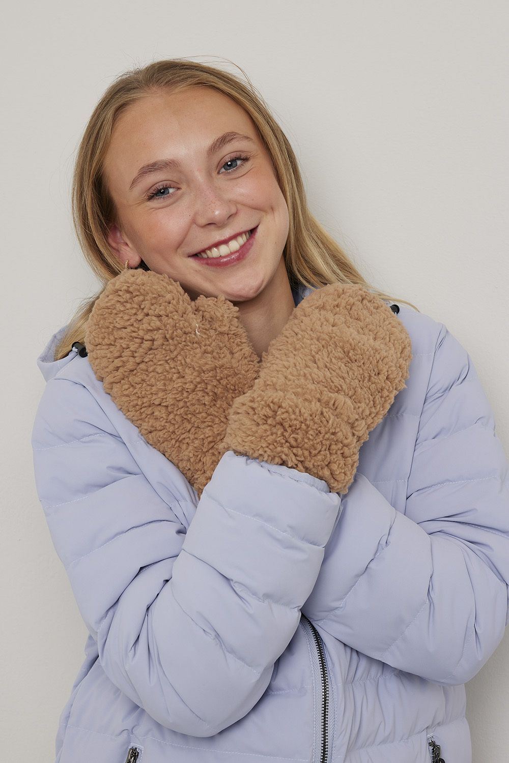 Votter i teddyfleece