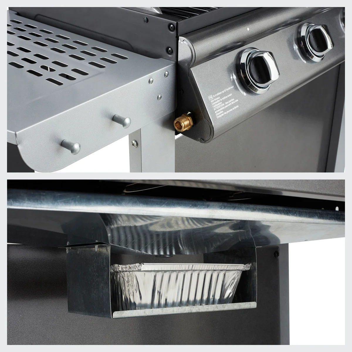 Barbecue au gaz FIESTA 3 - 3 brûleurs avec thermomètre 10,5kW Cook'in