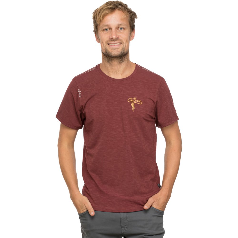 Chillaz Rope T-Shirt Herren dark red