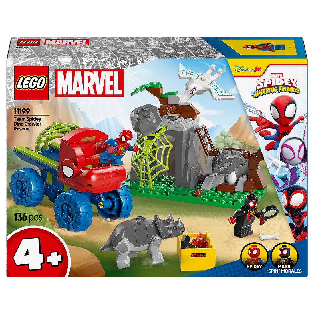 11199 Team Spidey: Dino-truck til unnsetning