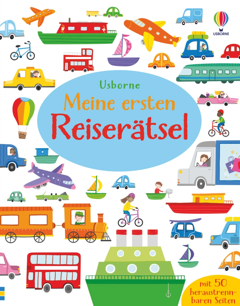 Usborne Mitmach-Blöcke / Meine ersten Reiserätsel