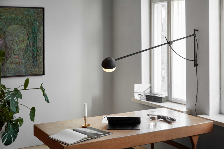 Northern Balancer wandlamp zwart