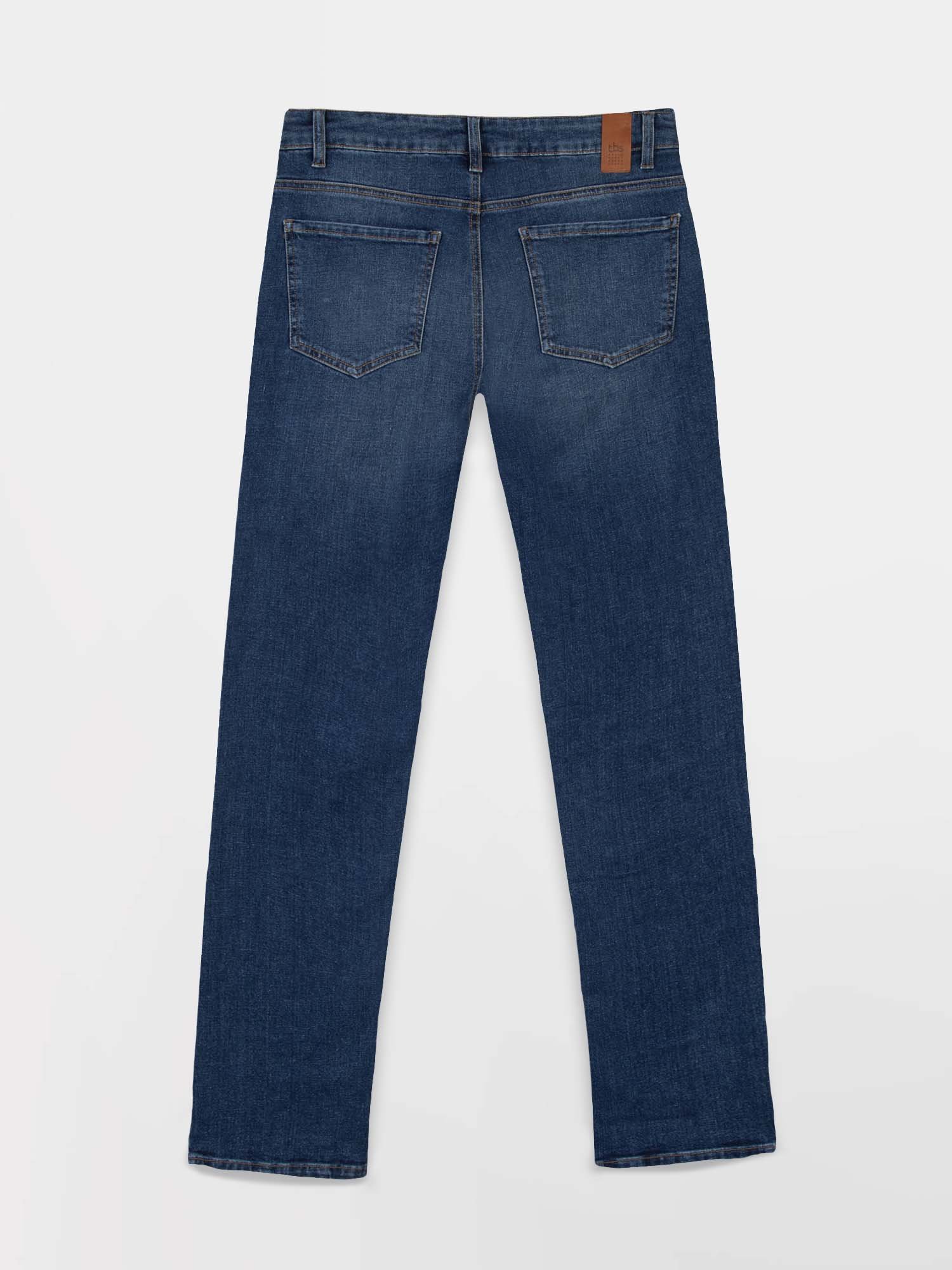 Jean Homme Coupe Droite Bleu Jean