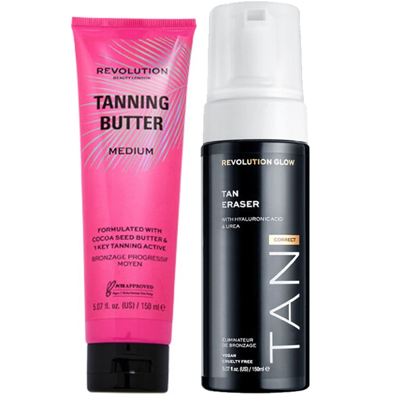 Crème autobronzante & mousse éliminatrice - 2 x 150 ml