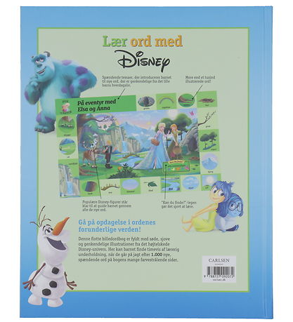 Forlaget Carlsen Bog - L?r Ord med Disney - Mine F?rste 1000 ord