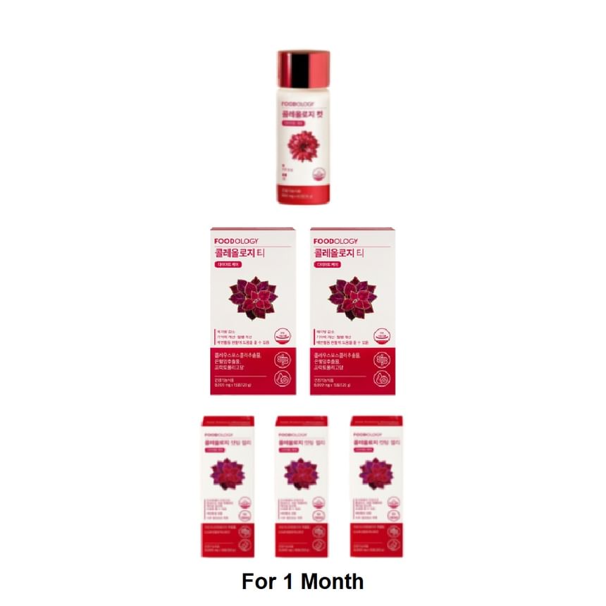 FOODOLOGY - Bundel: Coleology Cut + Coleology Tea + Coleology Cutting Jelly