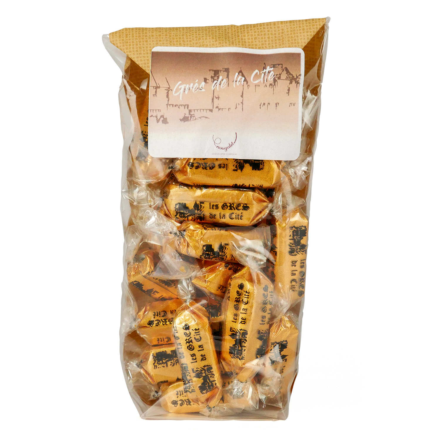 Grès de la Cité de Carcassonne - Pralinés feuilletés à l'ancienne