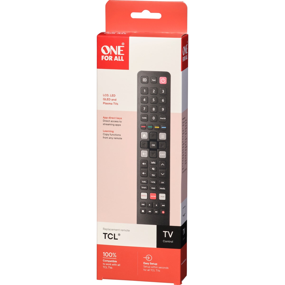 OFA URC 4922 ekstra fjernkontroll (TCL TV)