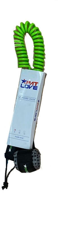 Pat-Love Leash SUP - Coil - 10' White