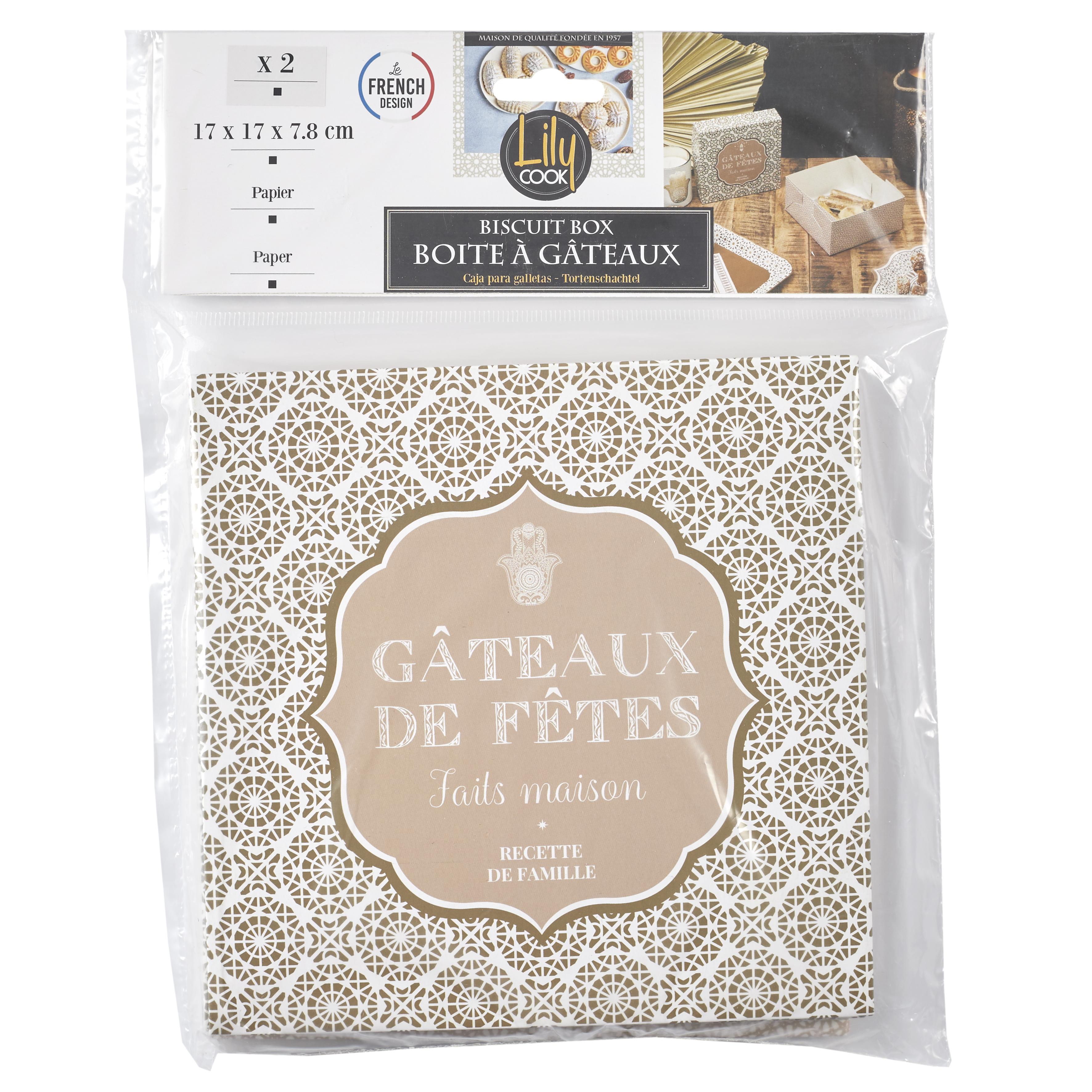 BOITE GATEAUX 17X7.8CM