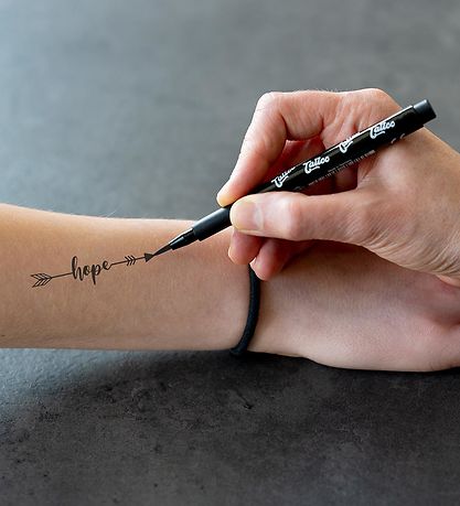 Eberhard Faber Tattoo Filzstifte m. Vorlagen - Hautschriftzug -