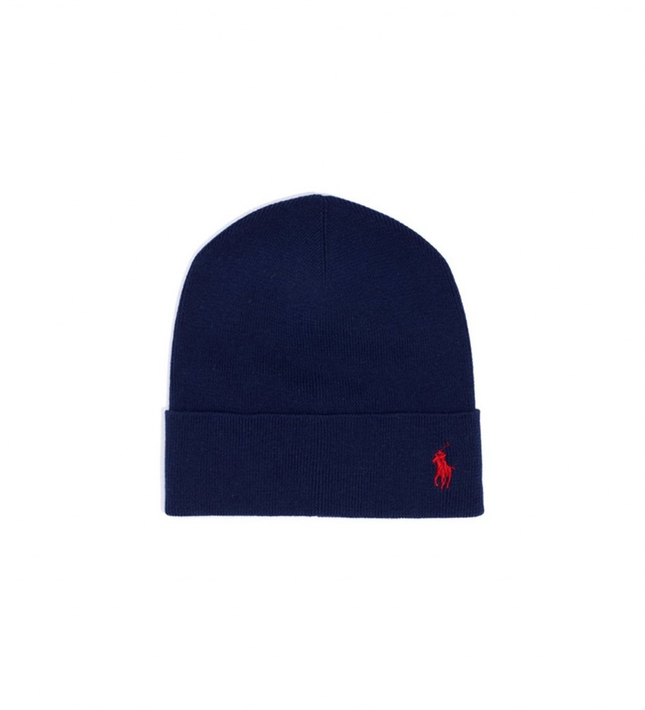 Gorro Ralph Lauren Cold Water azul-marinho