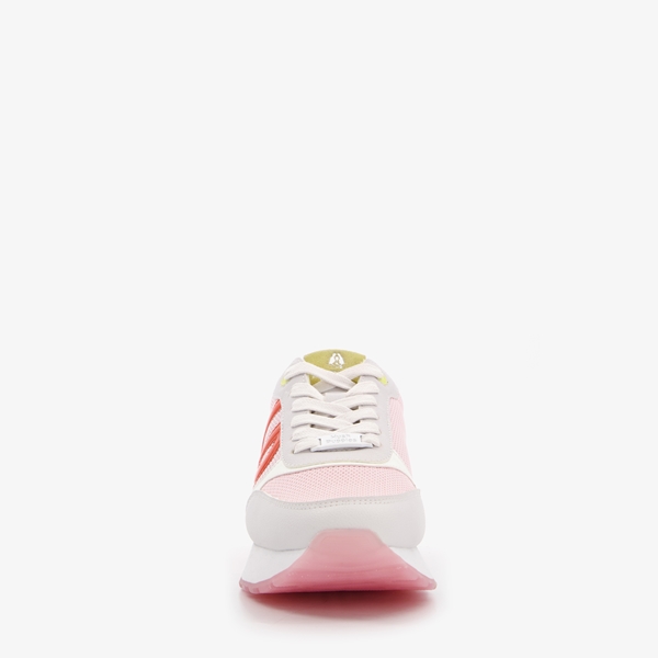 Hush Puppies dames sneakers met oranje details